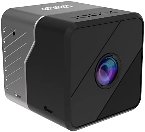 Somikon Mini Camera: Mobile Mini-Full-HD-Überwachungskamera, PIR-Sensor, 6 Monate Stand-by (Mini Kameras, Spy Camera, Überwachung)