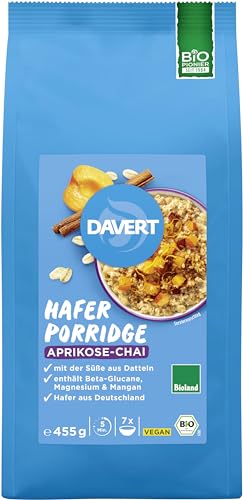 Davert XL Porridge Aprikose-Chai Bioland (6 x 455 gr)