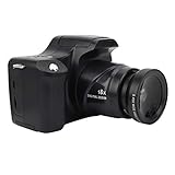 Digitalkamera, 18X Digitalzoom 24MP Fotos 3-Zoll-LCD-HD-Bildschirm Videokamera 32 GB Speicherkarte CMOS 5MP Eingebautes Blitzlicht USB-Aufladung Lange Brennweite DSLR-Kamera(Weitwinkelobjektiv)