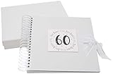 White Cotton Cards MTGA60C Karte und Erinnerungsbuch"Happy Birthday to You", 60 Stück