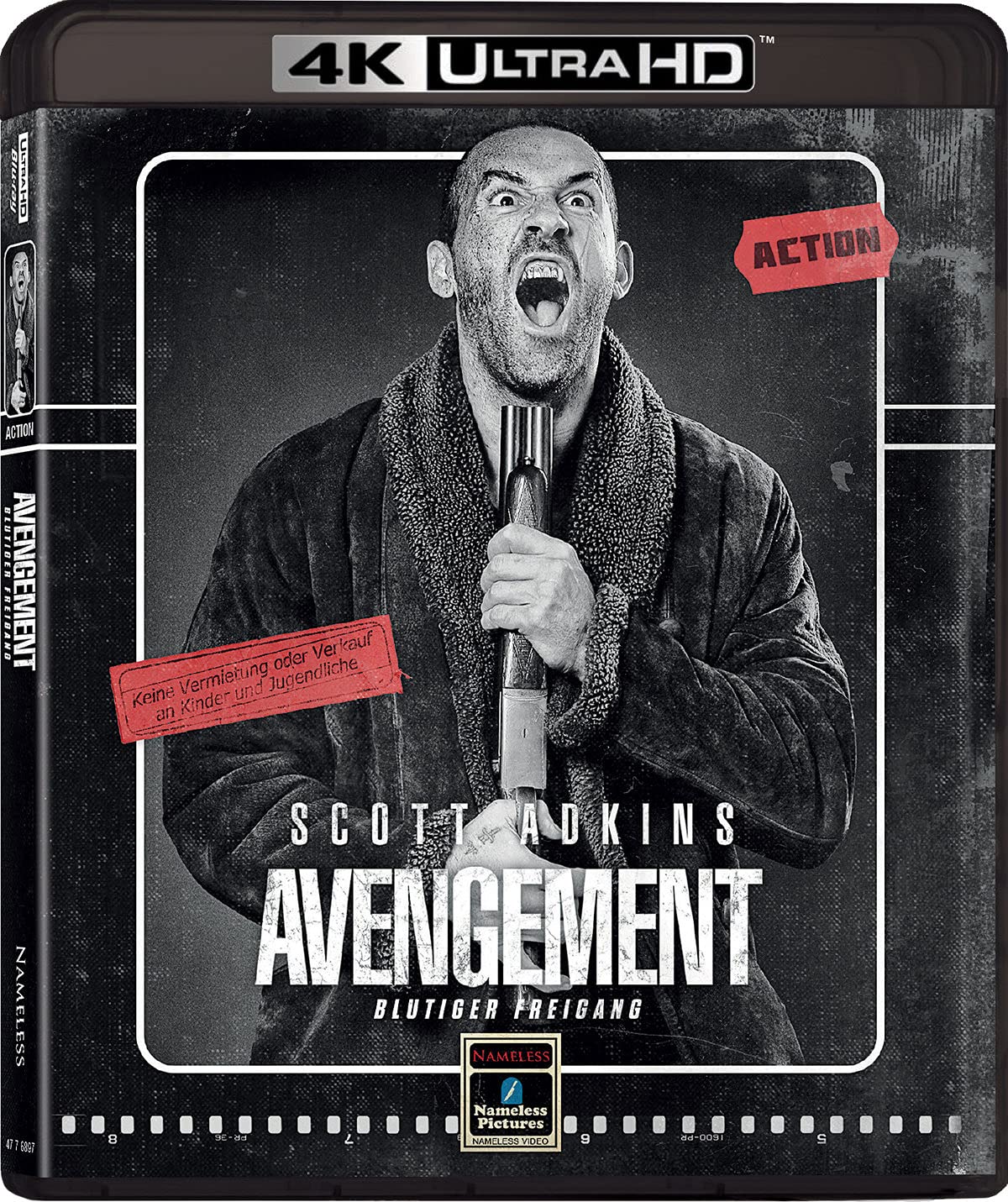 Avengement - Blutiger Freigang - Uncut (4K Ultra HD) [Blu-ray]