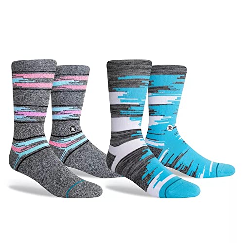 Stance - Crew Socks - Wade Collection - 2 Pack (Search II, Groß)