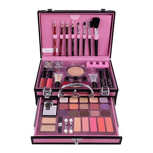 CHSEEO Schmink Geschenkset Make-Up Set Kosmetik Makeup Paletten Schminkkoffer Schminke für Gesicht, Augen und Lippen #4