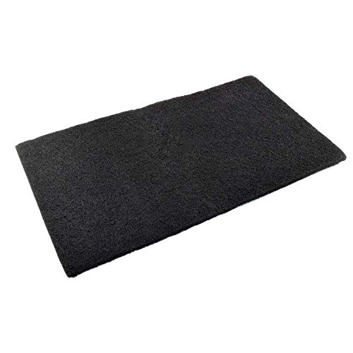 HQRP Aktivkohle-Filter-Pad 18 x 10 für Deep Blue Professional ADB41002 Carbon Pad Ersatz (zugeschnitten) Untersetzer