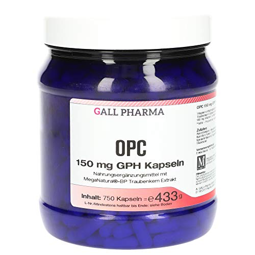 Gall Pharma OPC 150 mg GPH, 750 Kapseln
