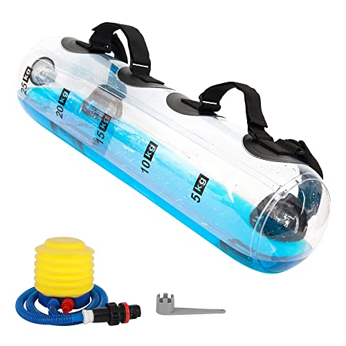 Ultrasport Aqua Fitness Ball/Bag/Bulgarian Bag, mit Wasser befüllbarer Wassersack für Cardio, Intervalltraining, Crossfit, Gewichtheben, Gewichtstasche mit hoher Intensität