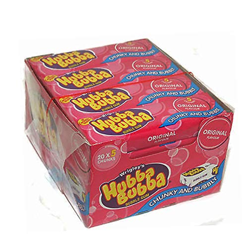 Hubba Bubba Original Kaugummi 7g x 20