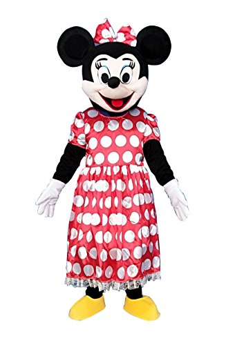 Mickey Mouse Mickey und Minnie Maus Halloween für Erwachsene Mascotte Cosplay (Minnie Maus)