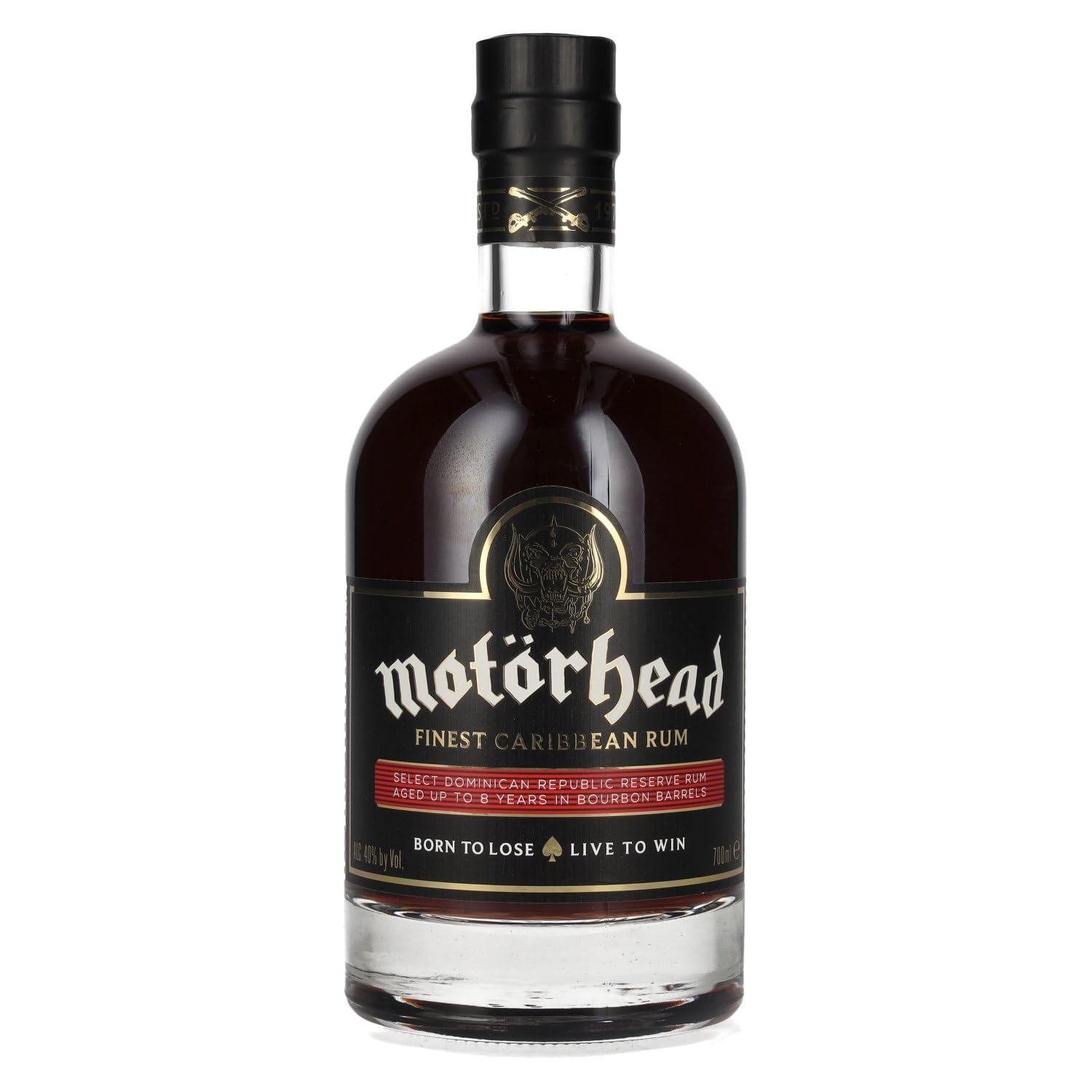 Motörhead Finest Caribbean Rum 40% Vol. 0,7l