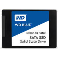 WD Blue 3D NAND SATA SSD WDS500G2B0A - SSD - 500GB - intern - 6,4 cm (2.5) - SATA 6Gb/s (WDS500G2B0A)