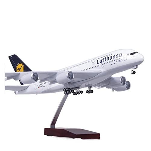 ZYAURA Maßstab 1:160 50,5 cm Airline Airbus 380 A380 Lufthansa Flugzeugmodell