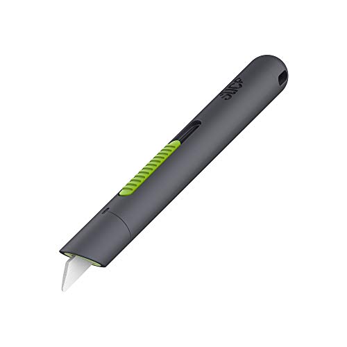 Slice 10512 | Stift-Cutter mit automatischem Klingenrückzug | Keramik-Sicherheitsklinge | Schlanke Form, Ideal für schwer zu erreichende Stellen