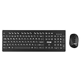 INCA IWS-519 Wireless Multimedia Slim Chocolate Design Tastatur & Mouse Set