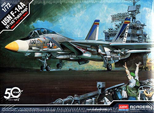 1/72 12563 USN F-14A VF-143 Pukin Dogs Academy Hobby Model Kits