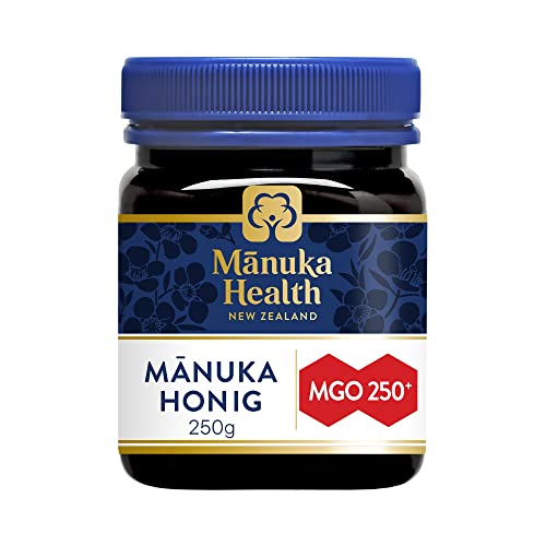 Manuka Health - Manuka Honig MGO 250 + 250g - 100% Pur aus Neuseeland mit zertifiziertem Methylglyoxal Gehalt