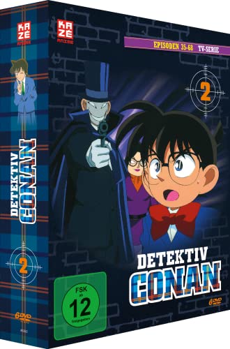 Detektiv Conan - Box 2 (Episoden 35-68) [6 DVDs]