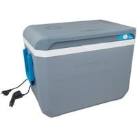 Campingaz Powerbox Plus Elektrische 12V und 230V für 10 Thermoelektrische Flaschen, Kühlbox für Auto und Camping, mit UV-Schutz, 36 Liter Kapazität, Unisex, Erwachsene, Blau, 36 Liter