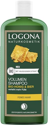 Logona Volumen Shampoo Bier & Bio-Honig (6 x 250 ml)