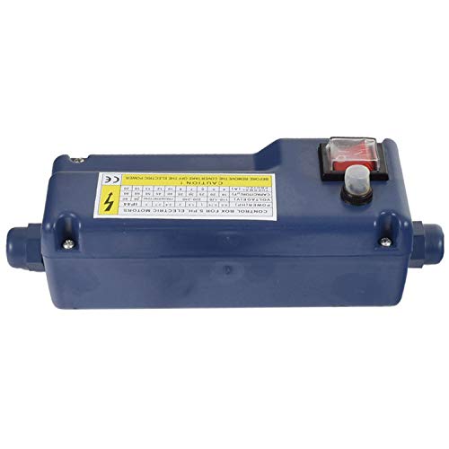 Agora-Tec® Motorschutz Schalter Box in blau 30µF 7A at- Tiefbrunnenpumpen Brunnenpumpen