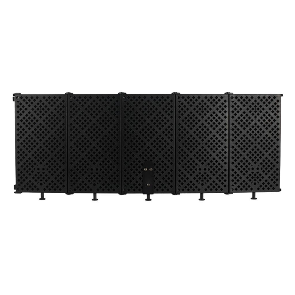 Einstellbare Mikrofon Schild Isolation Tragbare Vocal Booth 5 Panel Design