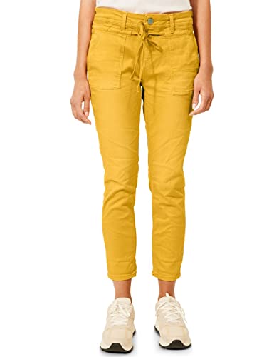 Street One Damen 374979 Jeans, Dull Sunset Yellow wash, W27/L28
