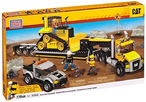 Mega Bloks 97800 - Cat - Schwertransport