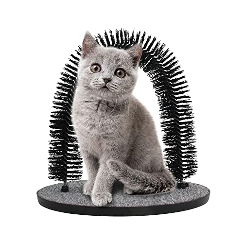 Arch Cat Groomer Cat Self Grooming Brush Cat Toy Cat Self Groomer Massagegerät und Cat Scratcher Hair Trimming Brush Cat Scratcher Pet Toy