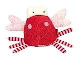 SIGIKID 39657 Badewannenspielzeug Krabbe, Stofftier für die Badewanne: Spiel & Spaß im Wasser beim Baden, für Kinder ab 12 Monaten, Rot/Krebs 12x18 cm