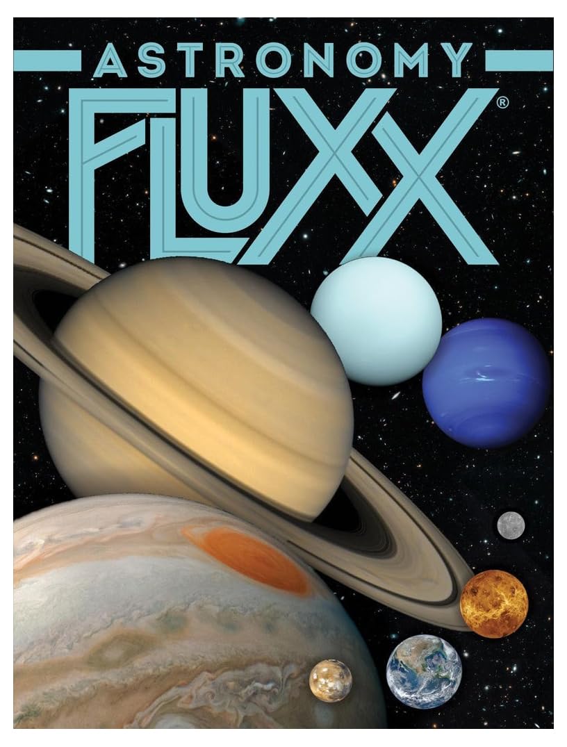 Looney Labs , Astronomy Fluxx , Board Game , Ages 8+ , 2-6 Players , 5-30 Minutes Playing Time