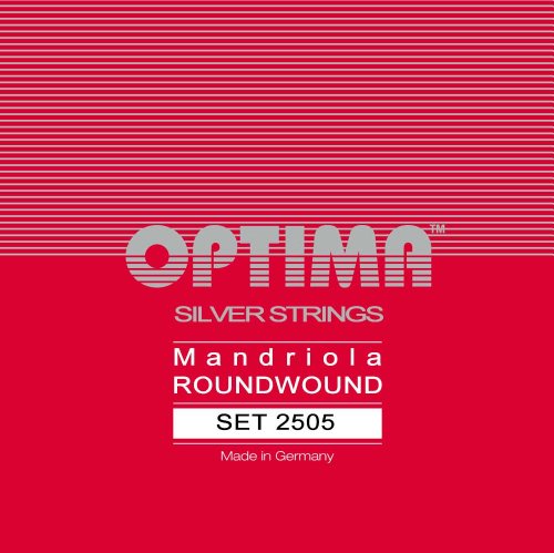 Optima 2505 Mandriola SILVER Strings Set 12-string (Hohe/Tiefe Oktave)