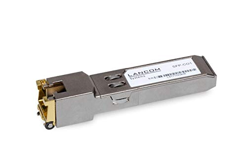 LANCOM Systems sfp-co1 Kupfer 1000 Mbit/s SFP Modul Transceiver Netzwerk- - Module Netzwerk-Funkgeräte (1000 Mbit/s, SFP, Kupfer, Edelstahl, vollständige, 0 - 70 °C)