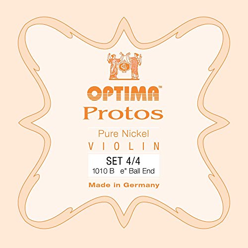 Optima 1010B Protos 4/4 Violine Satz (E-Kugel) mittel