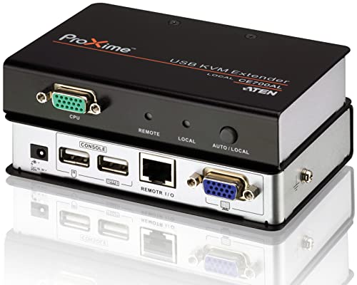 ATEN CE700A-AT-G VGA, USB 2.0 Extender (Verlängerung) über Netzwerkkabel RJ45 150 m