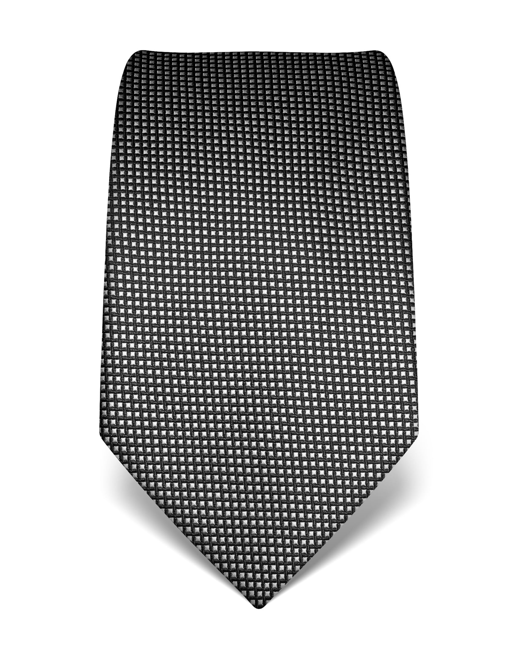 Vincenzo Boretti Herren Krawatte reine Seide gestreift edel Männer-Design zum Hemd mit Anzug für Business Hochzeit 8 cm schmal/breit anthrazit