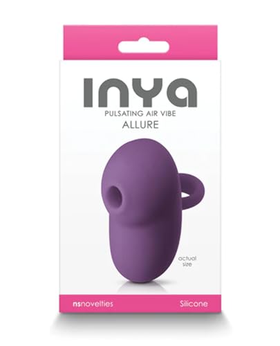 NS Novelties INYA ALLURE Klitoris-Saugschalen Purple Einheitsgröße