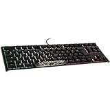 DUCKY Compatible ONE 2 TKL PBT Gaming Tastatur, MX-Speed-Silver, RGB LED - schwarz