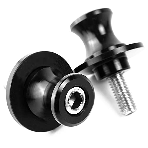 CNC Montageständer Racingadapter M10*1,25 Bobbins Ständeraufnahme Für Duke 125 250 390 690 Enduro SMC 990 Supermoto Für Kawasaki Z750 Ninja 250R ZX-10R ZX-6R-Schwarz