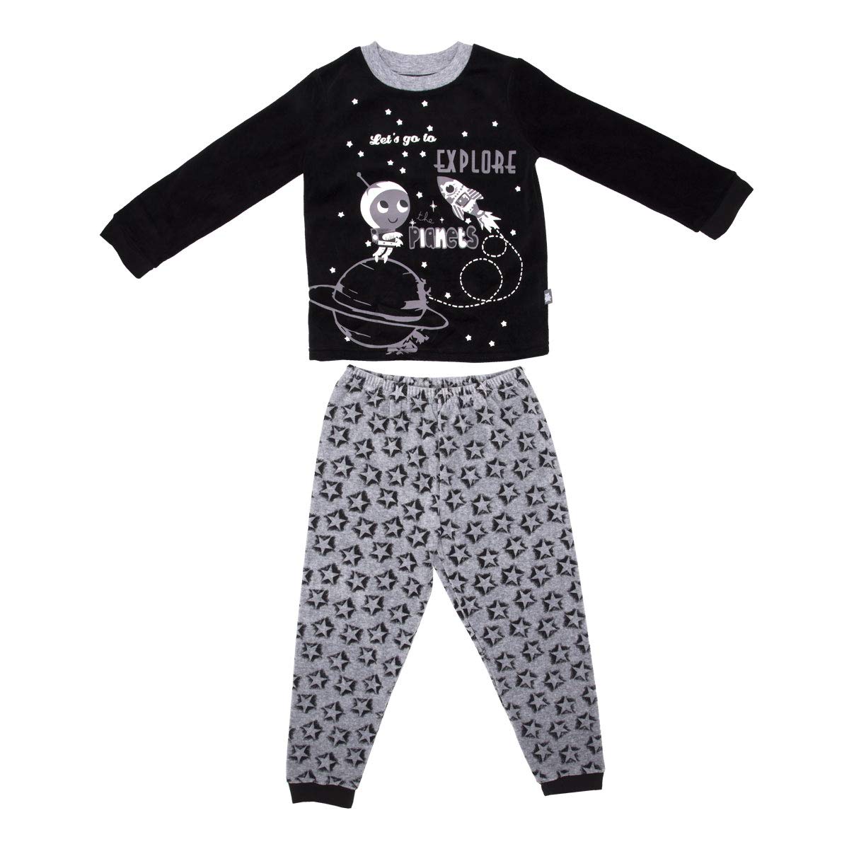 Pyjama Jungen Langarm Cosmos – Größe – 10 Jahre (140 cm)