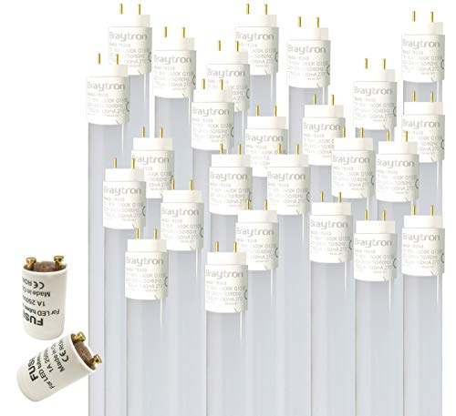25 LED Röhre Tubes Röhrenlampe Leuchtstoffröhre Nanoröhre 24w 150cm 2280 Lumen G13 kaltweiss inkl. LED Starter