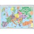 FRANKEN Europakarte, pinnbar, (B)1.400 x (H)1.000 mm