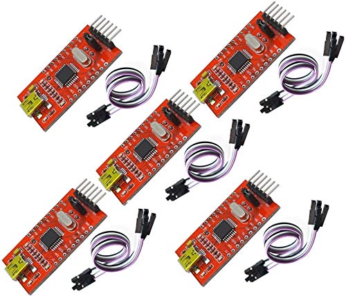 5pcs FT232BL USB to TTL FT232 5V 3.3V Download Cable to Serial Adapter Module + Cable