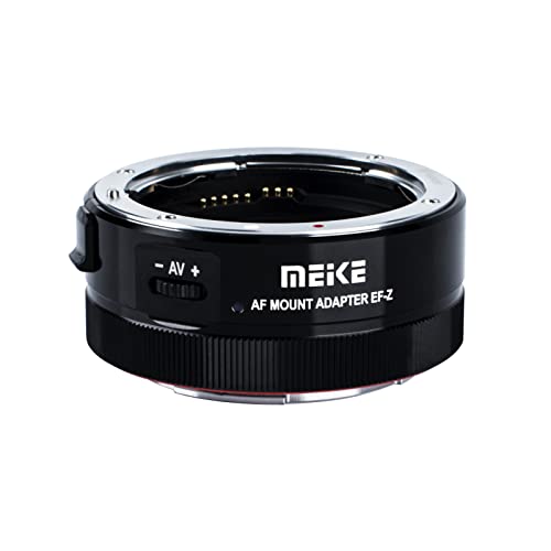 Meike MK-EFTZ-B Autofokus-Adapter für Canon EF/EF-S Objektive auf Nikon Z Series Kameras Z5 Z6 Z7 Z50 Z6II Z7II