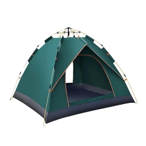 Zelt aufblasbar Zelt Im Freien, Sonnenschutz, Verdicktes Sonnenschutzzelt, Einzelnes, Schnell Öffnendes Automatisches Zelt, Außenzelt Camping Tent (Color : Green, Size : C)