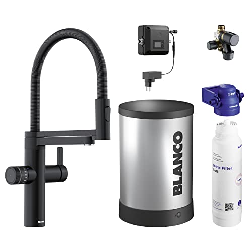 BLANCO drink.hot EVOL-S Pro, schwarz matt, 526634 - Heißwassersystem, kochend heißes Wasser auf Knopfdruck