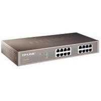 TP-Link TL-SG1016D 16-Port Gigabit Switch - Switch - nicht verwaltet - 16 x 10/100/1000 - Desktop