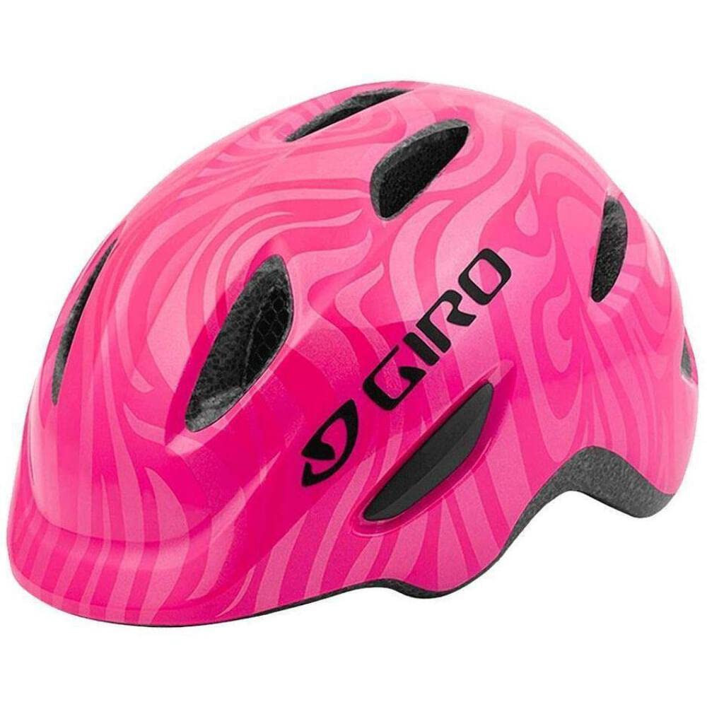 Giro Unisex Jugend Scamp Fahrradhelm Youth, Bright pink/Pearl, XS
