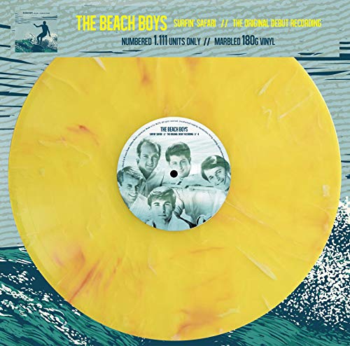 Surfin' Safari (Yellow Marble Vinyl) [Vinyl LP]