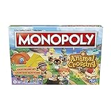 Monopoly Animal Crossing New Horizons Edition Brettspiel für Kinder ab 8 Jahren, lustiges Spiel zum Spielen für 2-4 Spieler