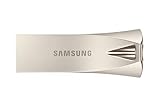 Samsung MUF-128BE3/EU BAR Plus 128 GB Typ-A USB 3.1 Flash Drive Champagne Silber