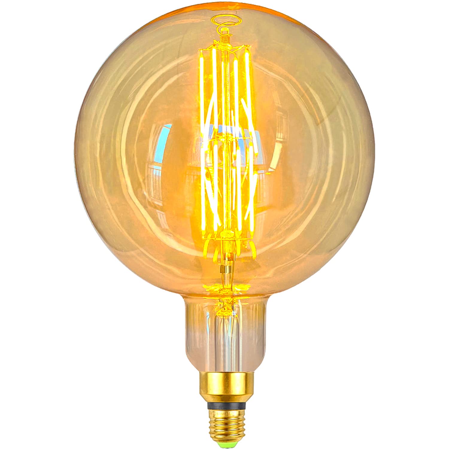 TIANFAN Antike LED-Lampen Riesige dekorative Glühbirne 8W Dimmbare E27-Basis 220 / 240V 600Lumen Supergelb Warm